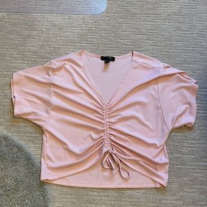 🍒3 for $12 - Urban Planet Pink Runched Top